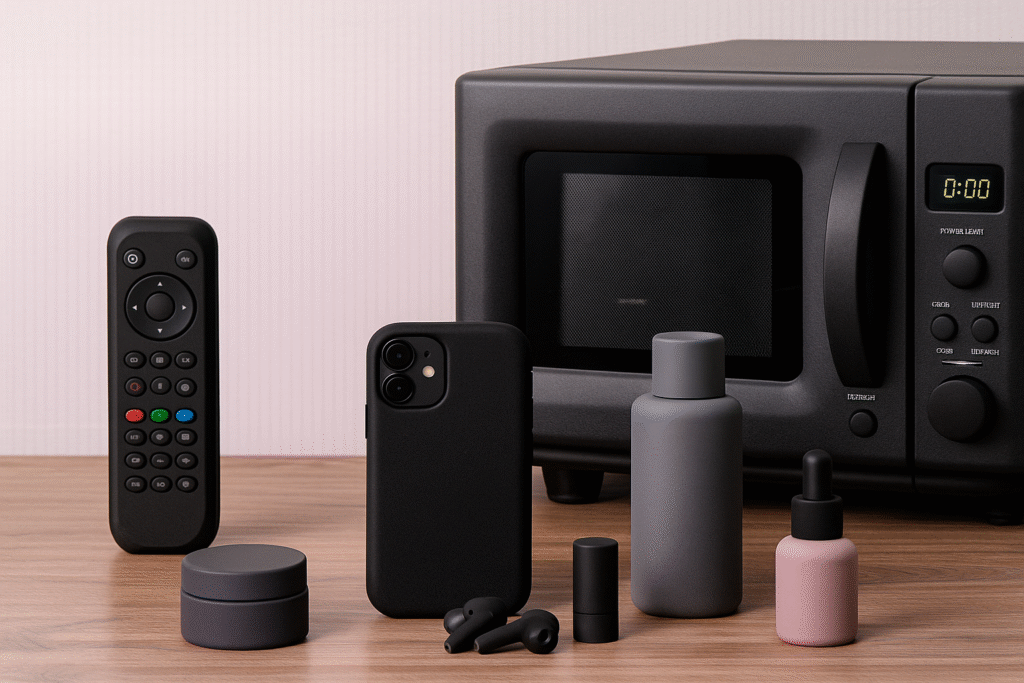 Sơn dòng DSF – Là loại sơn SF chất lượng cao, mang lại độ bám dính vượt trội và cảm giác mềm mại trên nhiều loại nhựa như PC, ABS, PU, TPU.